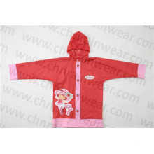 Pretty Cartoon Design PVC Children Rain Wear